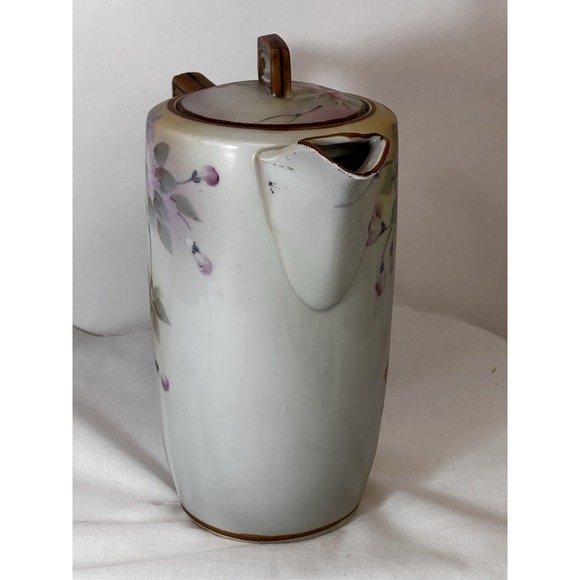 Antique Nippon Chocolate‎ Pot Handpainted Gold Embossing Rare Late 1800's - Picture 15 of 15